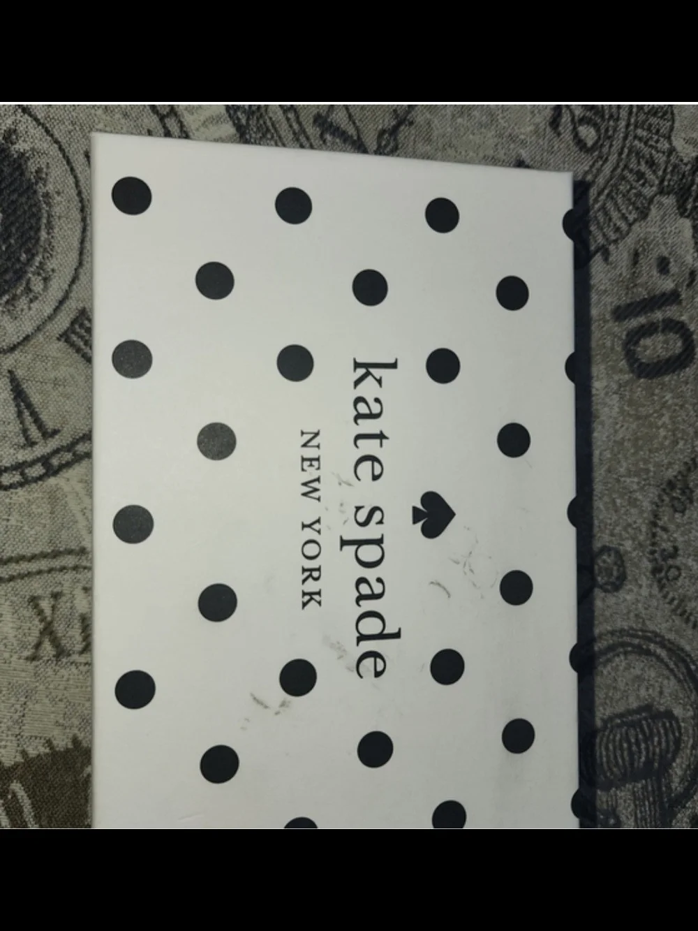 Kate Spade Polka Dot Card Holder & Keychain with Kate Spade Beige Crossbody Bag